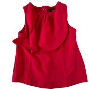 Kiabi Girls' Pink Ruffle Tank Top - Perfect for Summer! Size 9 months